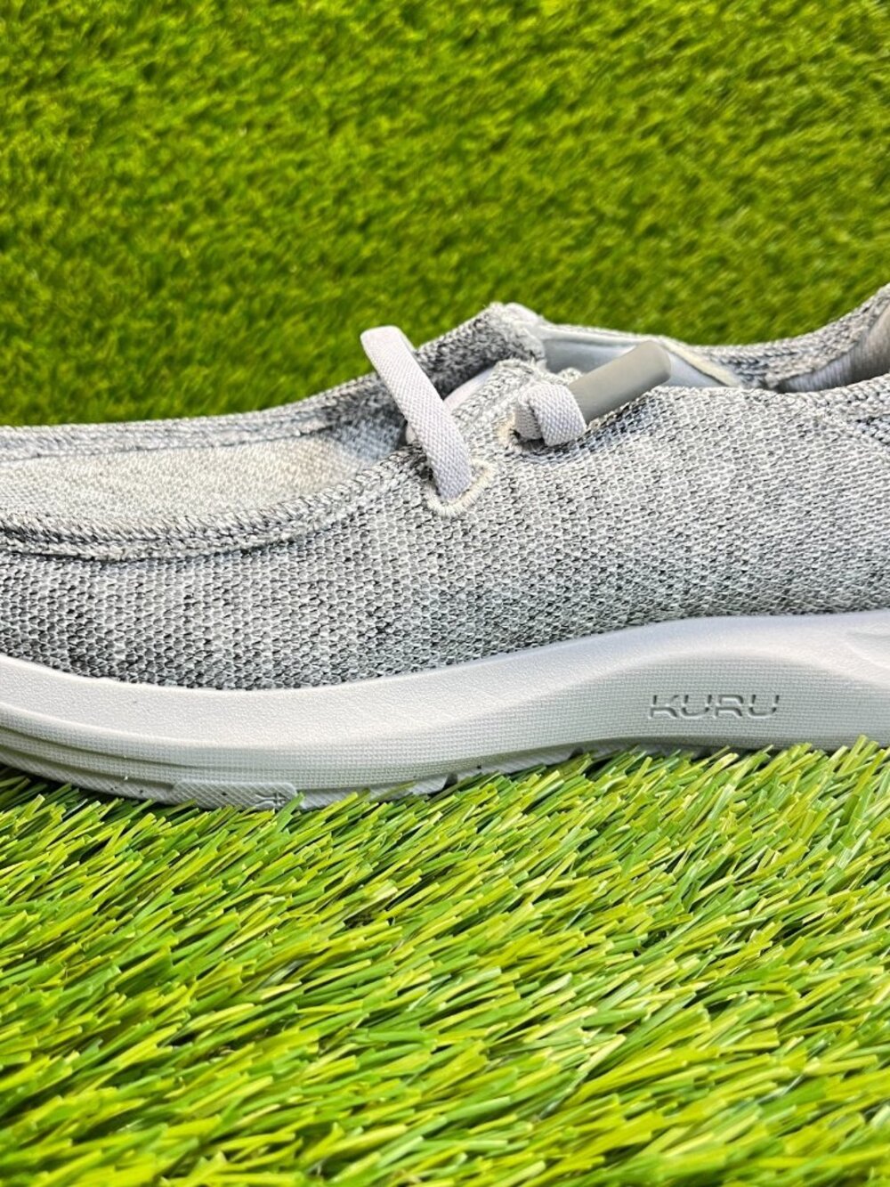 Kuru Draft Rento Womens Size 6.5 Gray White Casual Walking Outdoor Slip On Shoes - Picture 3 of 10
